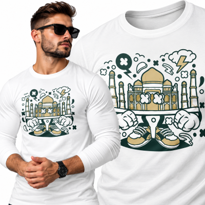 LONGSLEEVE ANIMOWANY TAI MAHAL